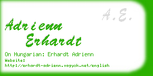 adrienn erhardt business card